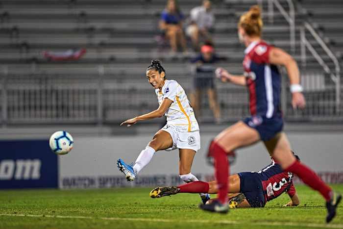 USWNT's Christen Press plays for Utah Royals